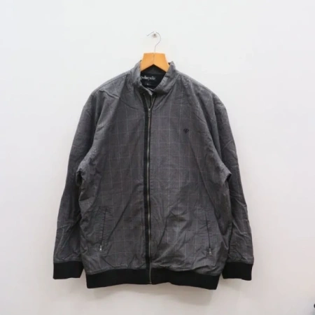 Pelle Pelle Grey Windbreaker Polyester Jacket view 2