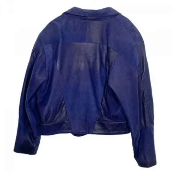 Pelle Pelle Dark Blue Double Breasted Jacket view 2