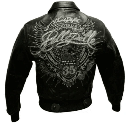 Pelle Pelle 35th Anniversary Studs Jacket | Leather Jacket view 2