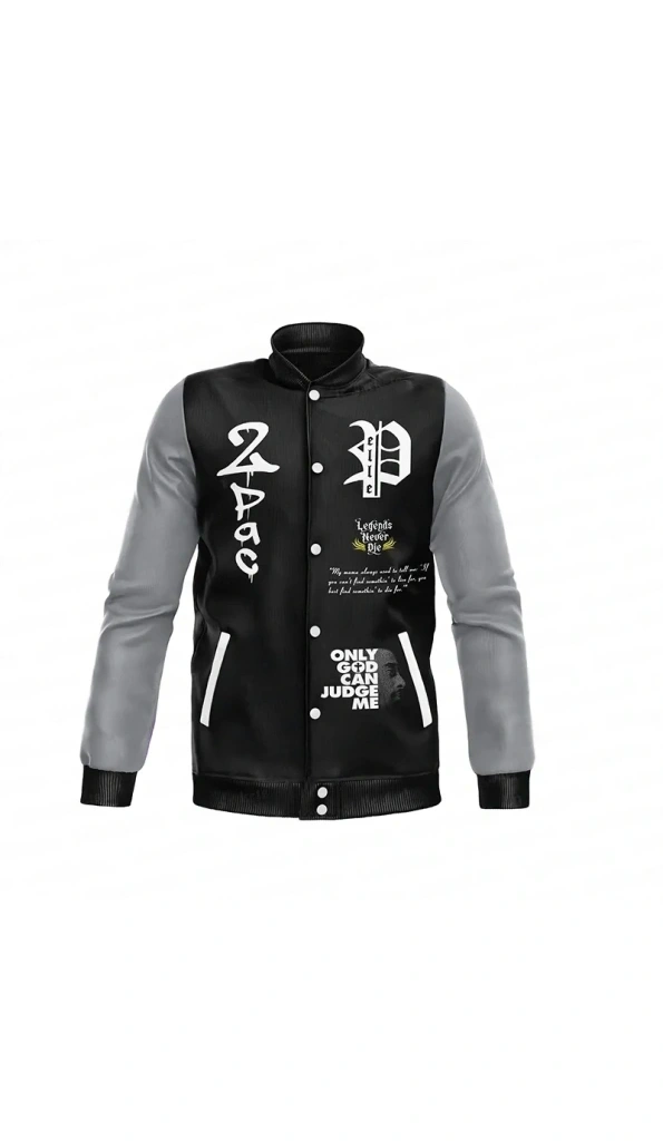Pelle Pelle Tupac Black Leather Jacket