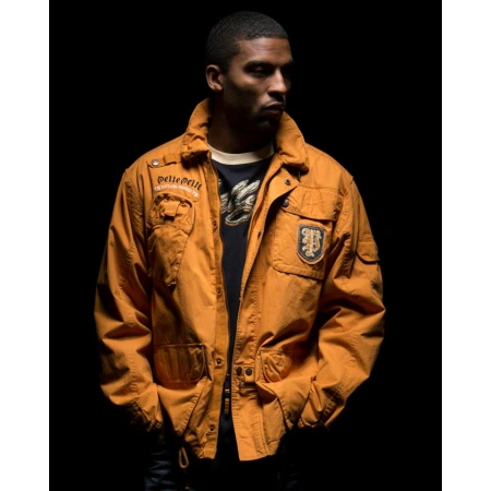 Pelle Pelle Mustard Born To Rebel Men Jacket view 2