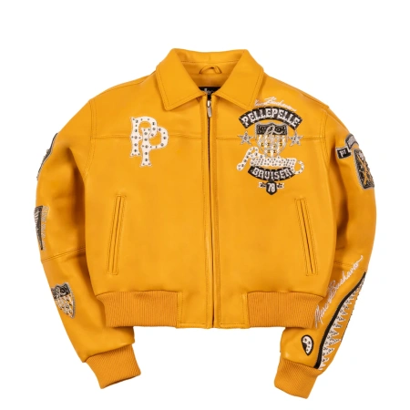 Pelle Pelle American Bruiser Womens Cropped Jacket
