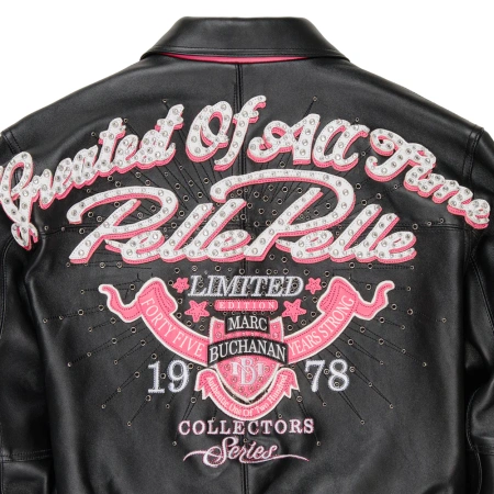 Pelle Pelle Greatest Of All Time Womens Crop Jacket view 10