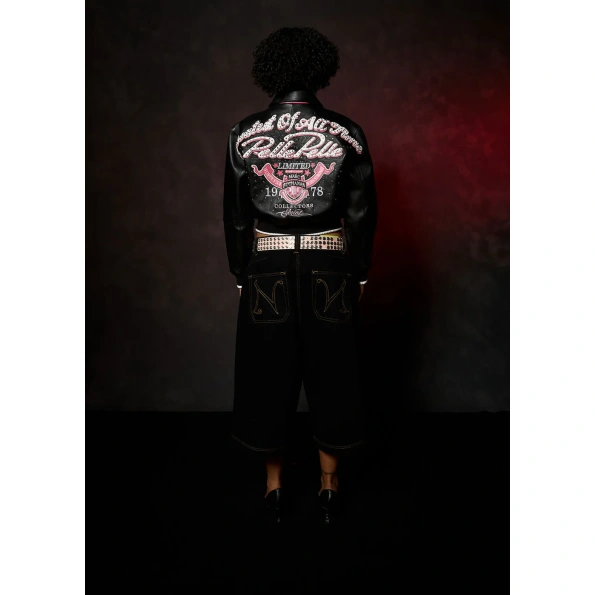 Pelle Pelle Greatest Of All Time Womens Crop Jacket