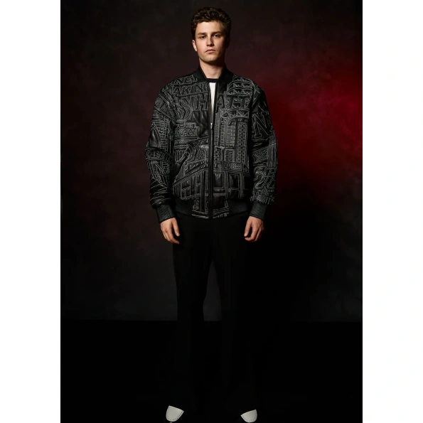 Pelle Pelle NYC Boro Quilted Black Jacket