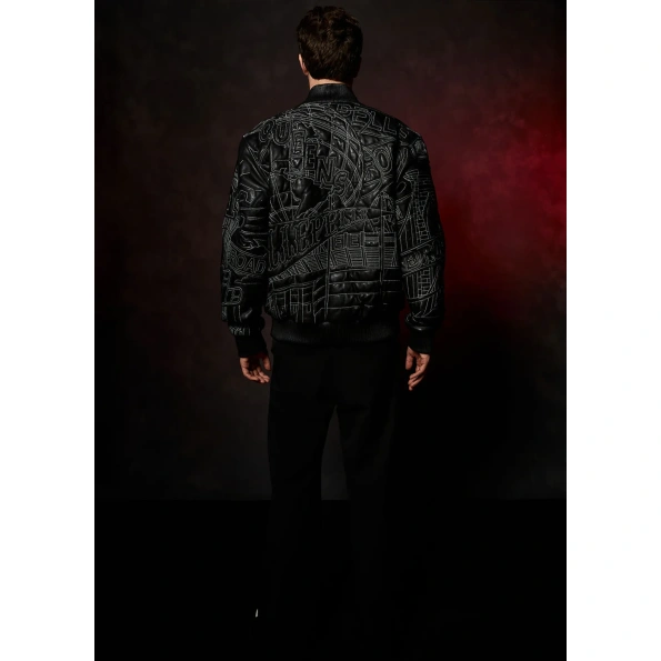 Pelle Pelle NYC Boro Quilted Black Jacket