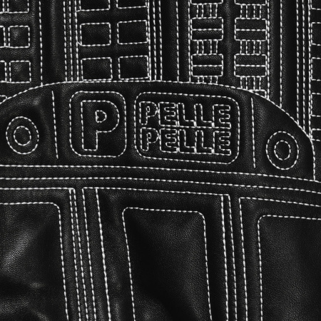 Pelle Pelle NYC Boro Quilted Black Jacket view 12