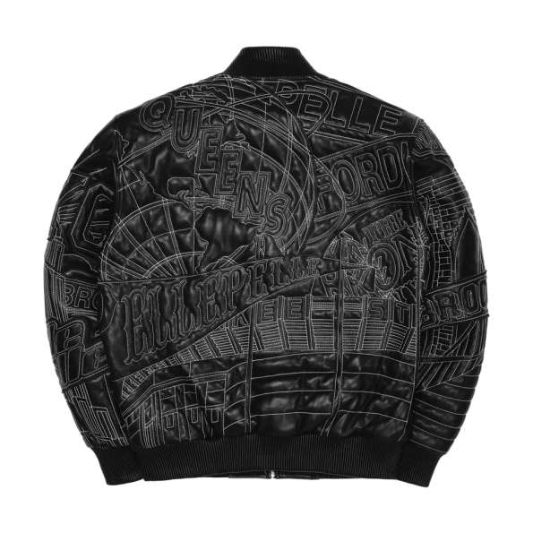 Pelle Pelle NYC Boro Quilted Black Jacket