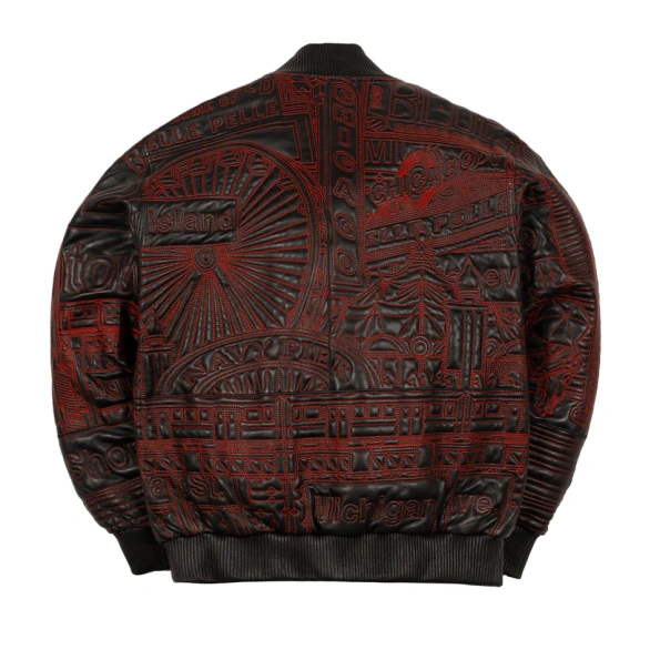 pelle pelle chicago quilted jacket
