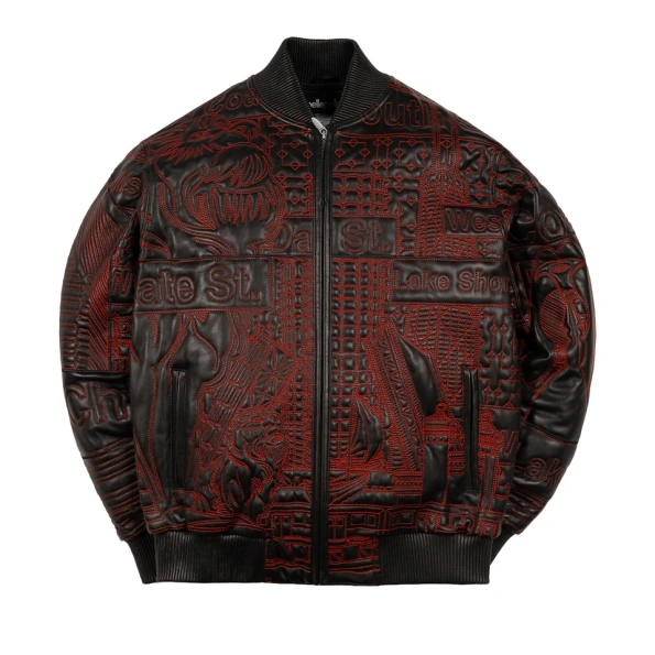 pelle pelle chicago quilted jacket