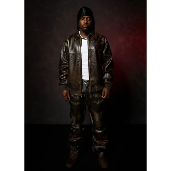 Two Tone Pelle Pelle Brown Jacket