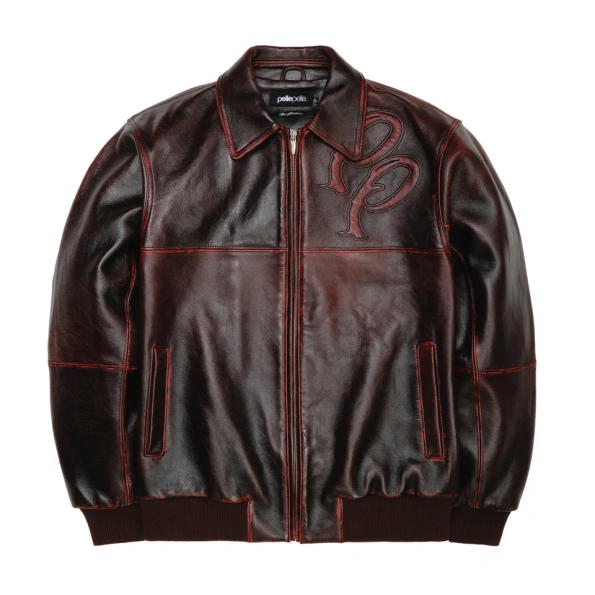 Two Tone Pelle Pelle Jacket