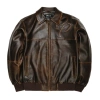 Two Tone Pelle Pelle Brown Jacket