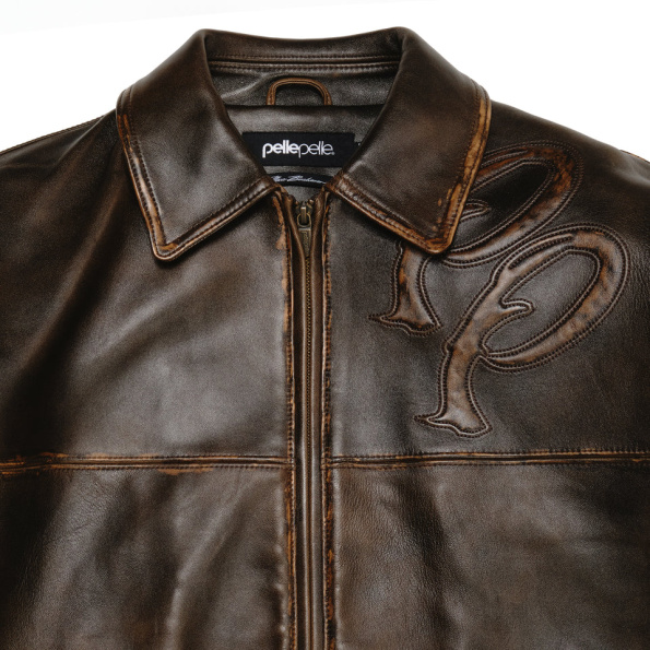 Two Tone Pelle Pelle Brown Jacket