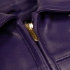 Pelle Pelle American Bruiser Womens Crop Purple Jacket