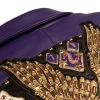 Pelle Pelle American Bruiser Womens Crop Purple Jacket