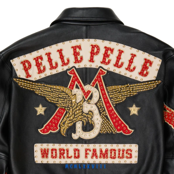World Famous Pelle Pelle Womens Black Jacket