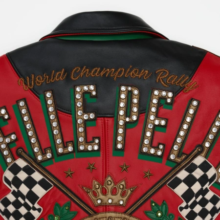 Pelle Pelle Daytona Special Red Leather Jacket view 3