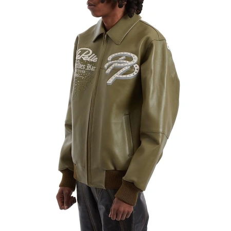 Who Decides War x Pelle Pelle Greatest Of All Time Leather Jacket view 5